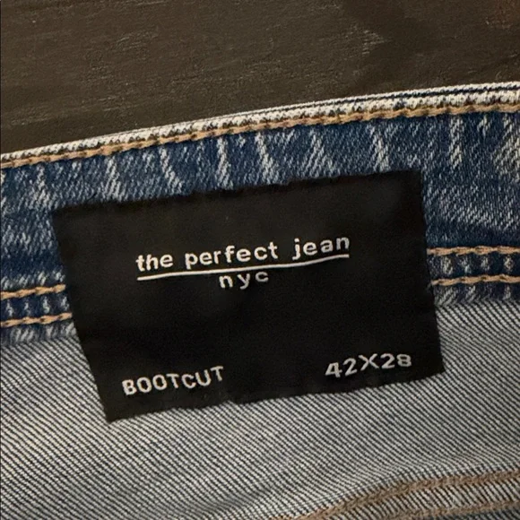 Men's Light Blue Bootcut Jeans by F Your Khakis - Picture 5 of 6